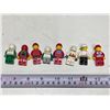 Image 2 : Lot of 8 brick based Mini Figures