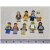 Image 1 : Lot of 9 brick based Mini Figures