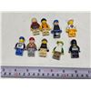 Image 2 : Lot of 9 brick based Mini Figures