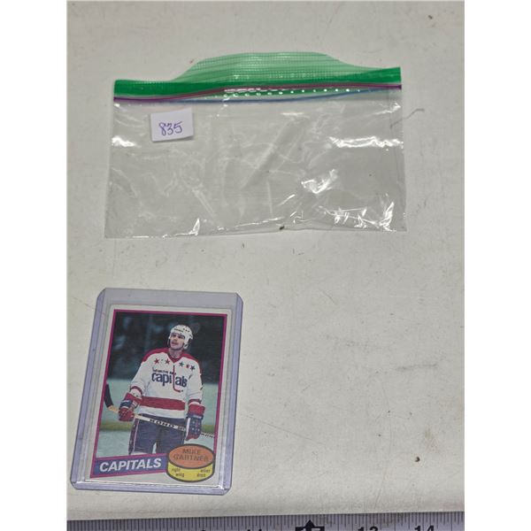 Mike Gartner Rookie Card 1980-81 O-Pee-Chee