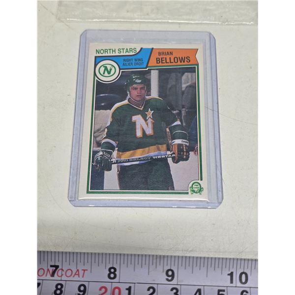 Brian Bellows Rookie Card 1983-84 O-Pee-Chee
