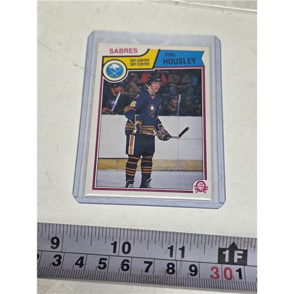 Phil Housley Rookie Card 1983-84 O-Pee-Chee