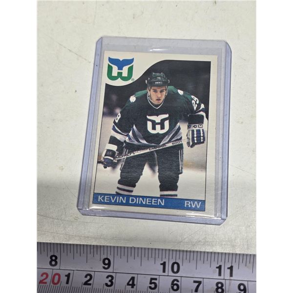 Kevin Dineen Rookie Card 1984-85 O-Pee-Chee