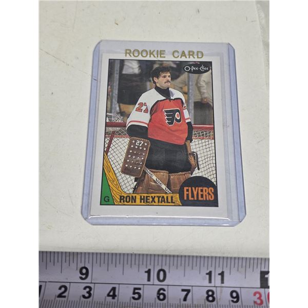 Ron Hextall Rookie Card 1987-88 O-Pee-Chee