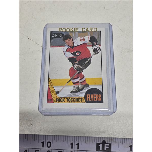 Rick Tocchet Rookie Card 1987-88 O-Pee-Chee