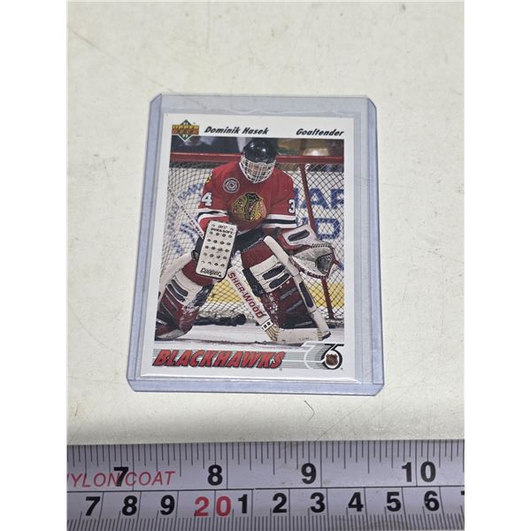 Dominik Hasek Rookie Card 1990-91 Upper Deck