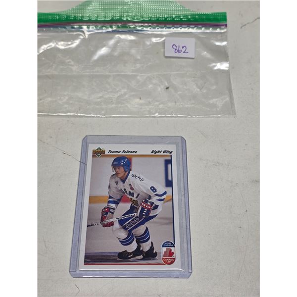 Teemu Selanne Rookie Card 1991-92 Upper Deck