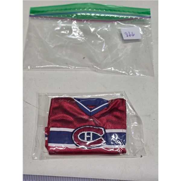 Montreal Canadiens Sealed Upper Deck Mini Jersey