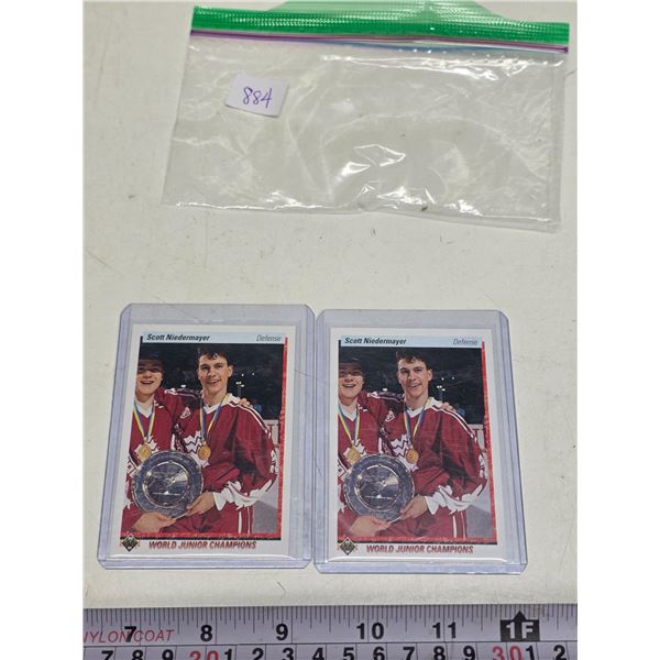 2 – Scott Niedermayer Rookie Cards 1990-91 Upper Deck