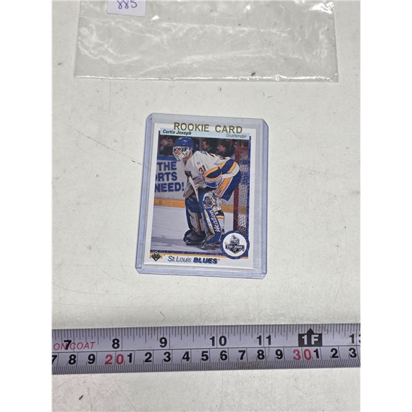 Curtis Joseph Rookie Card 1990-91 Upper Deck