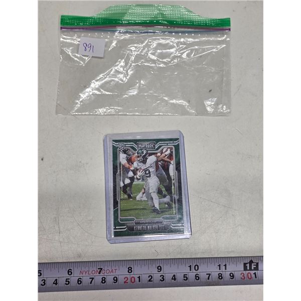 Kenneth Walker III Rookie Card 2022 Panini Playbook