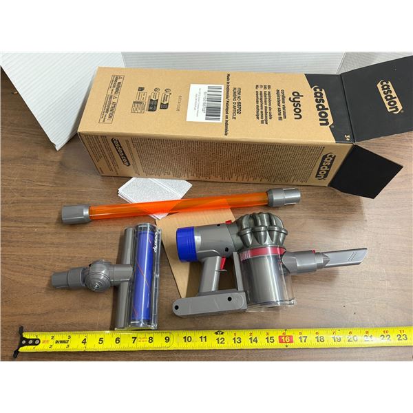 Casdon Dyson Cordless Toy Vacuum. (Untested)