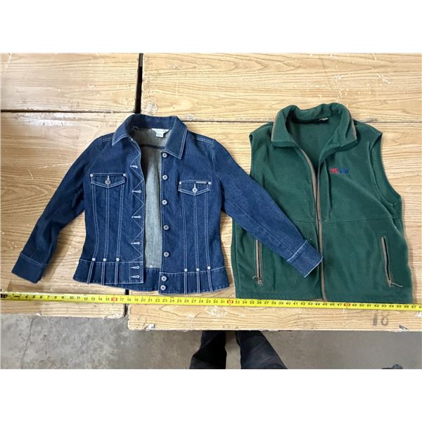 (2) Jackets - Size 10 and Medium/Large.