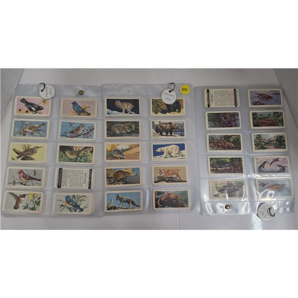 1959/60/63 Brooke Bond Tea Cards (Canada)