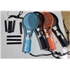 Image 2 : NEW in Box Nintendo Switch Accessory Lot - (4) Tennis Rackets, (2) Steering Wheels, (2) Controller G