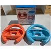 Image 5 : NEW in Box Nintendo Switch Accessory Lot - (4) Tennis Rackets, (2) Steering Wheels, (2) Controller G