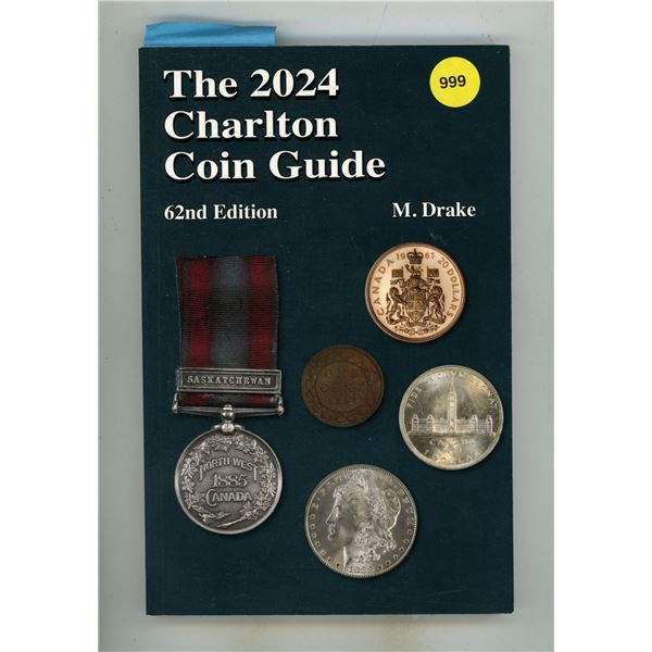 The 2024 Charlton Coin Guide (62nd Edition) edited by M. Drake.
