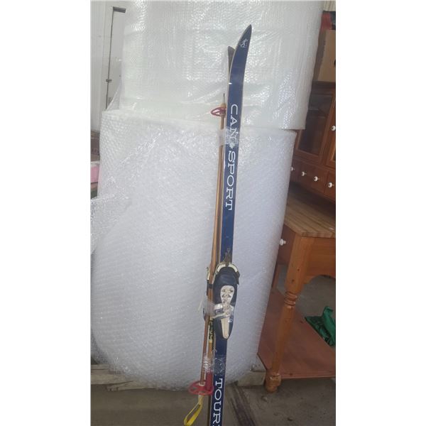 Vintage Cross Country Skis w/ Boots & Poles