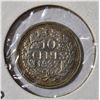 Image 3 : 1937 NETHERLANDS DIME  AU  NICE