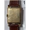 Image 5 : VINTAGE LORD ELGIN ART-DECO MAN WIND WATCH  RUNS