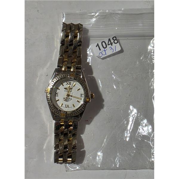 VINTAGE LADIES BREITLING 'COPY' AUTO, DATE 2 @ 3  RUNS