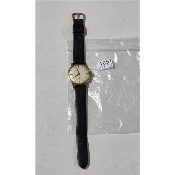 VINTAGE BULOVA17J SUB 2ND   MAN WIND WATCH  RUNS