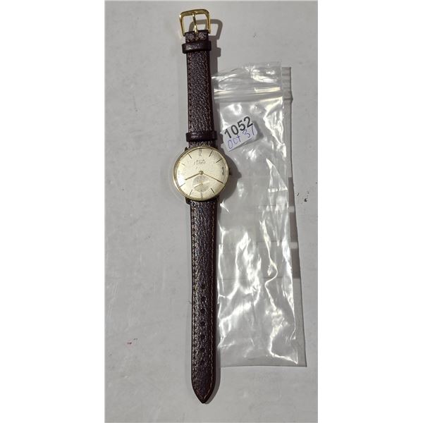 VINTAGE AVIA17J SUB 2ND,  MAN WIND WATCH  RUNS