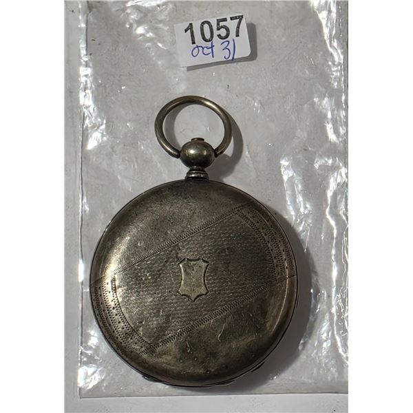 LARGE ANTIQUE KEY WIND POCKET WATCH CASE