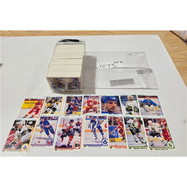 90-91 UPPER DECK LO  1-400, + 90-91 SCORE US VERSION 1-440