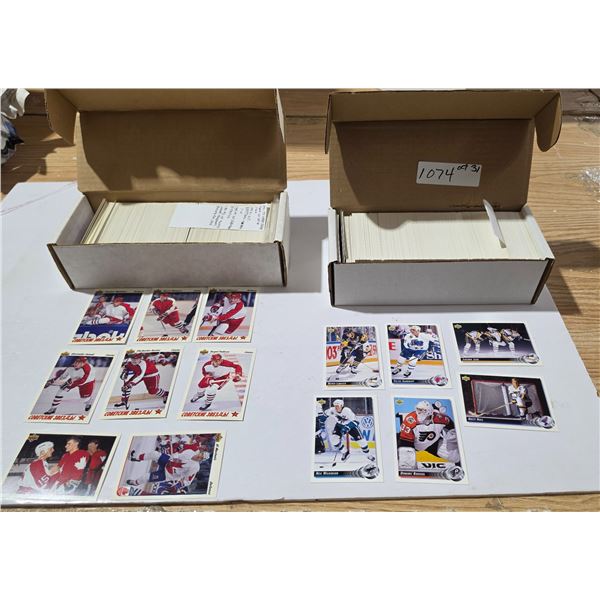 91-92 UPPER DECK  1-500, MSNG AW1&AW6, 92-93 UD 1-440