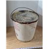 Image 4 : Vintage Co-Op Grease Pail ~ Half Full