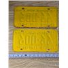 Image 2 : Pair of Sask 1967 Centennial Licence Plates