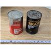 Image 1 : (2) Vintage 1L Oil Tins – Full
