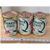Image 3 : (3) Quaker State 1L Oil Tins – Full