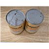 Image 2 : (2) Texaco 1L Oil Tins – Full