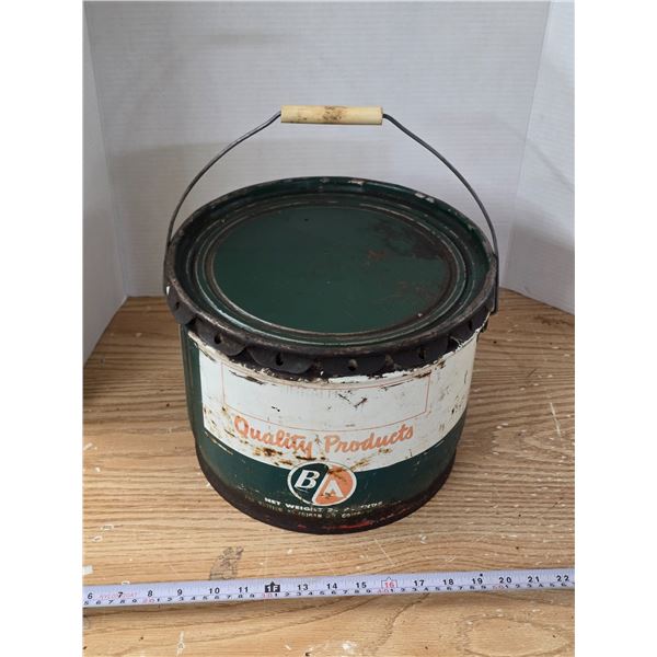 Vintage B/A Grease Pail ~ ¼ Full
