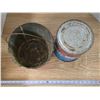 Image 2 : Shell Grease Pail (empty), UCar Antifreeze Tin
