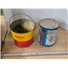 Image 3 : Shell Grease Pail (empty), UCar Antifreeze Tin