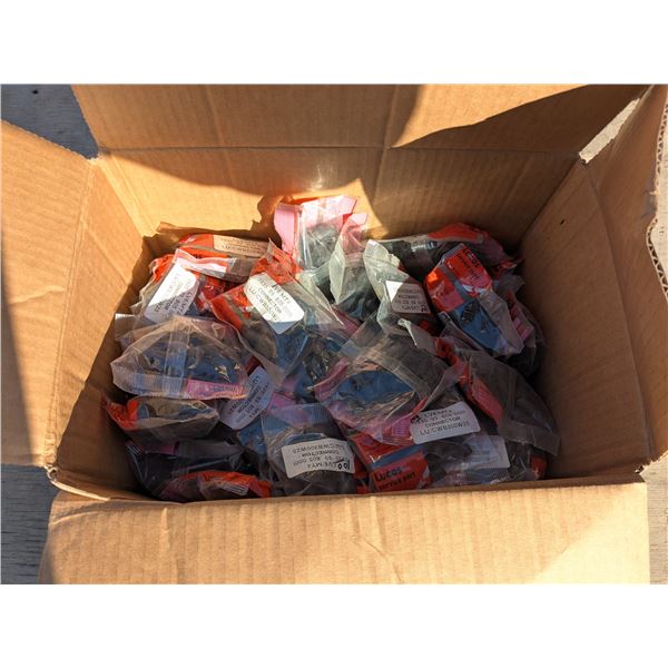 Box of rubber crimp wire connectors