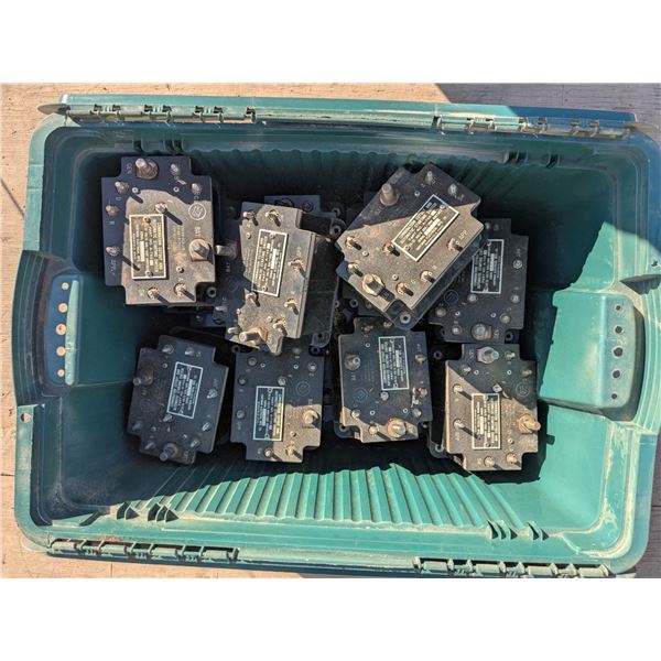 Container of military cutout & starting switches
