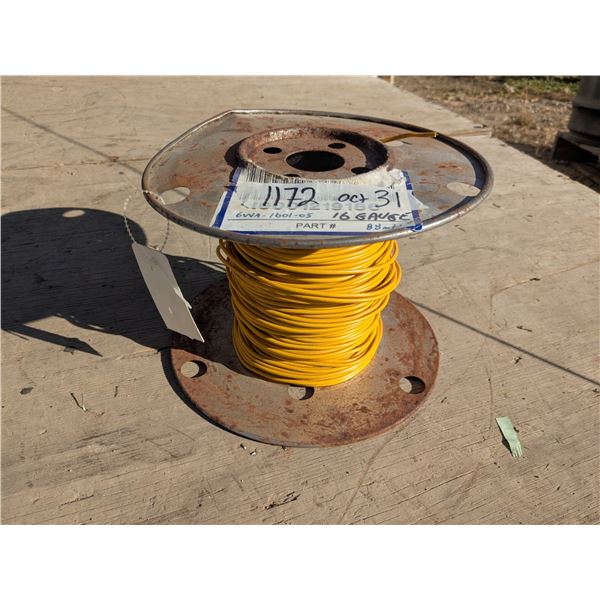 Roll of 16 gauge wire