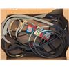 Image 2 : Box of assorted automotive belts (NOS)