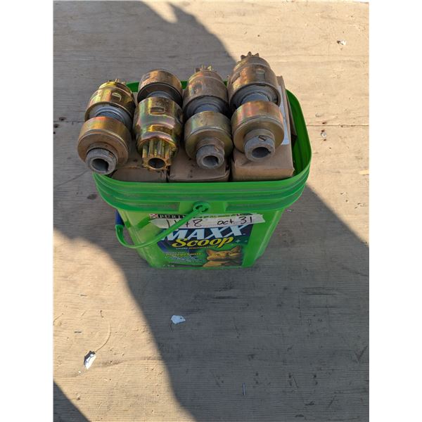 Pail of Bendix starter drives