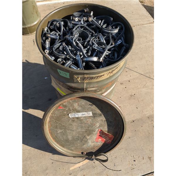 Military barrel of 2” vibration dampening “C” clamps