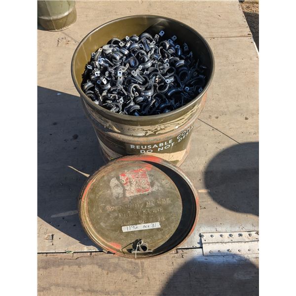 Military barrel of 1” vibration dampening “C” clamps