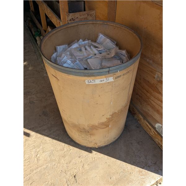 Large barrel of automotive spark plug wire shields