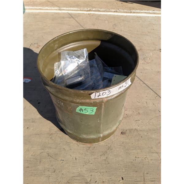 Barrel of electric motor contact brushes
