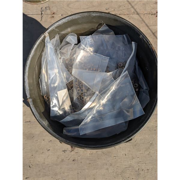 Barrel of ¼” nuts
