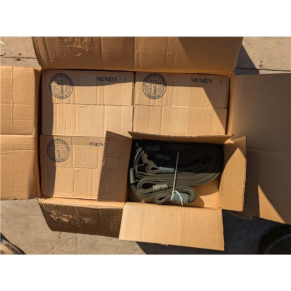 Box of Canadian military cargo slings