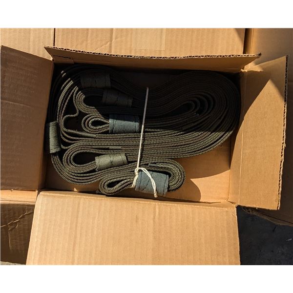 Box of 20 Canadian military cargo slings